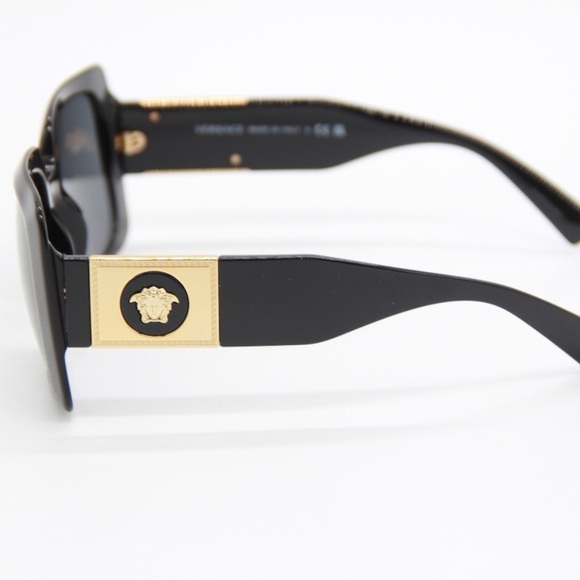 NEW VERSACE VE4405 GB1/87 BLACK SUNGLASSES NEW VERSACE MOD 4405 - Picture 6 of 8